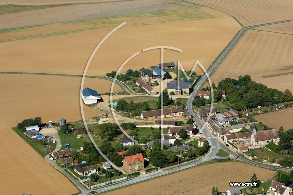Photo arienne de Crucey-Villages (Mainterne)