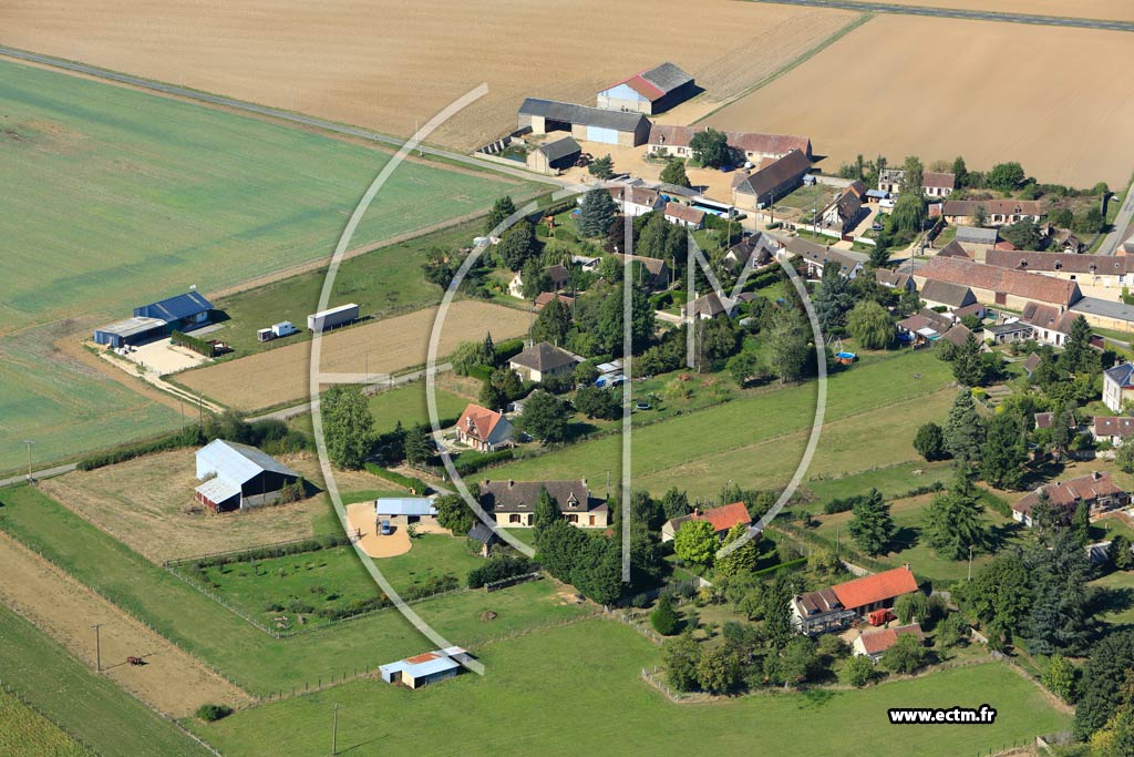 Photo arienne de Crucey-Villages (Vitray-Sous-Brzolles)