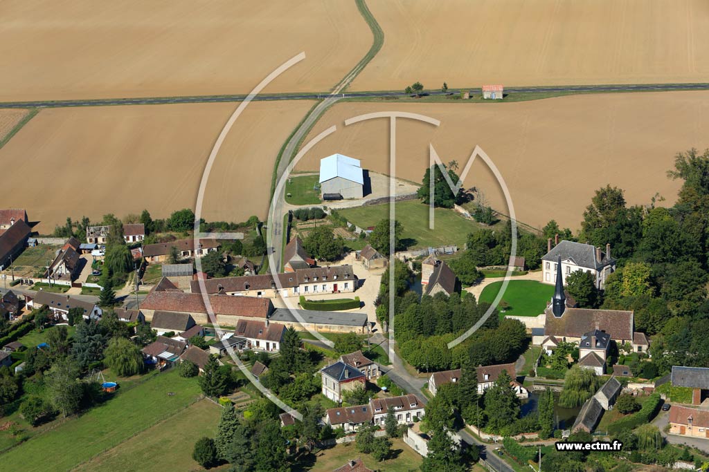 Photo arienne de Crucey-Villages (Vitray-Sous-Brzolles)