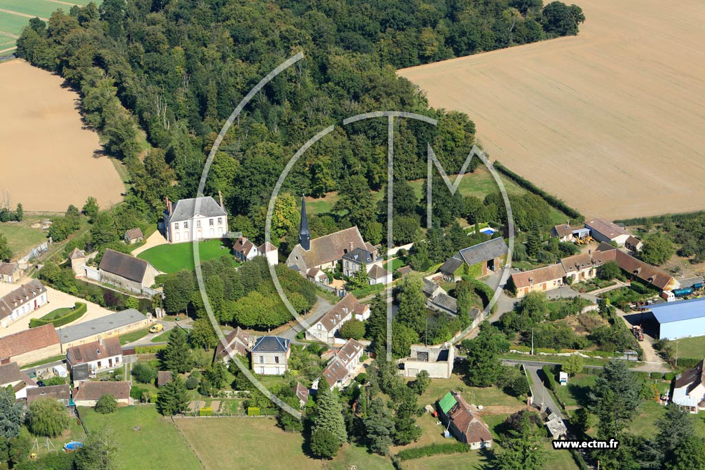 Photo arienne de Crucey-Villages (Vitray-Sous-Brzolles)