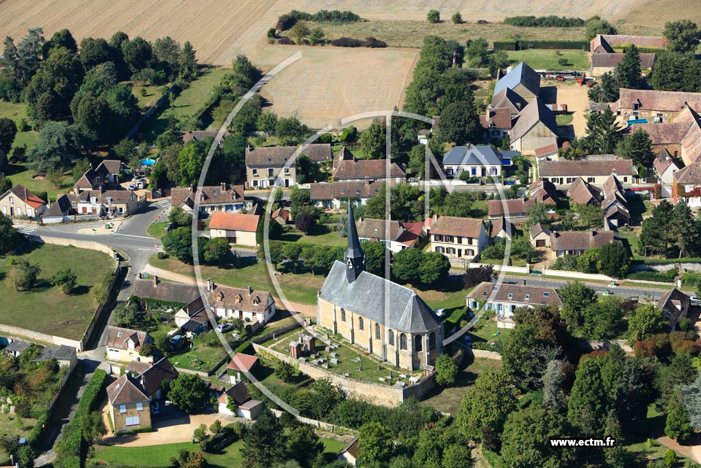Photo arienne de Crcy-Couv