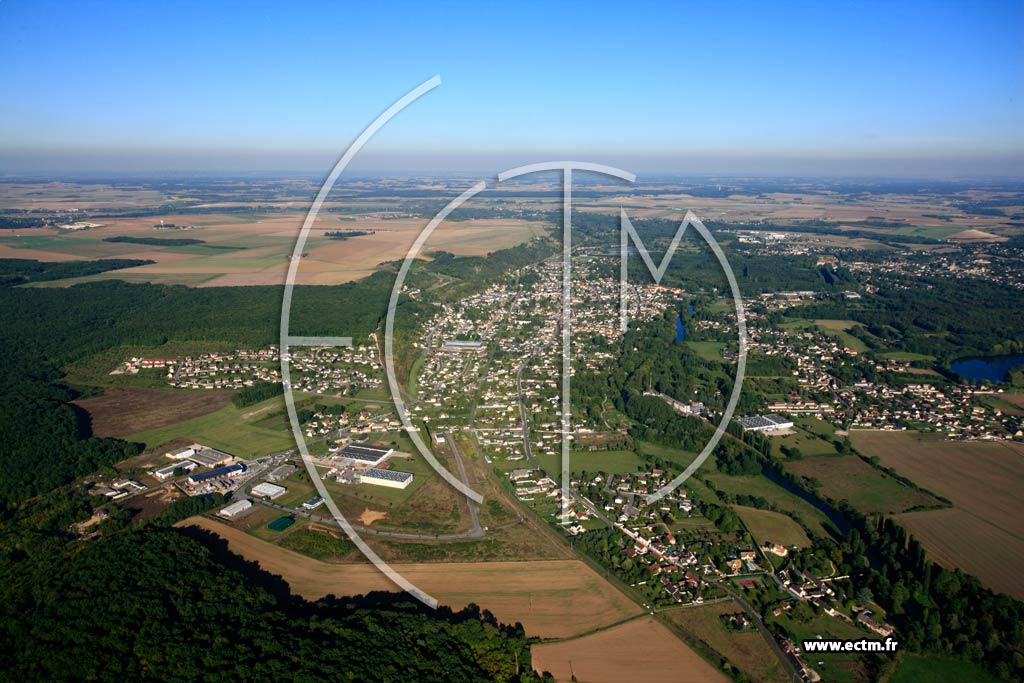 Photo arienne de zy-sur-Eure