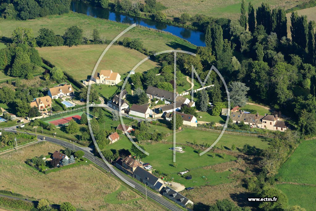 Photo arienne de zy-sur-Eure