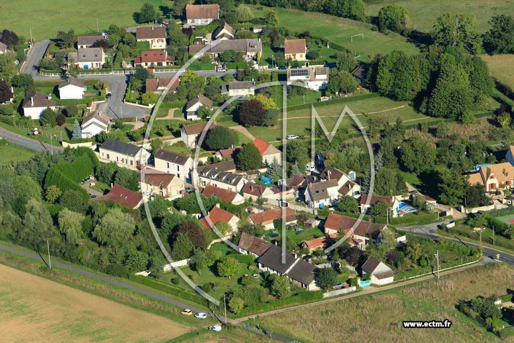 Photo arienne de zy-sur-Eure