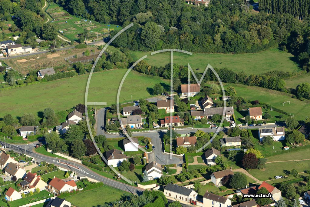 Photo arienne de zy-sur-Eure