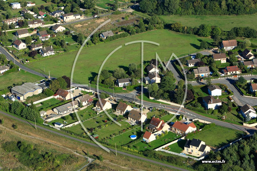 Photo arienne de zy-sur-Eure