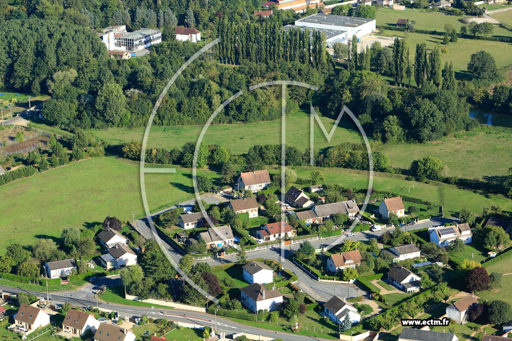Photo arienne de zy-sur-Eure