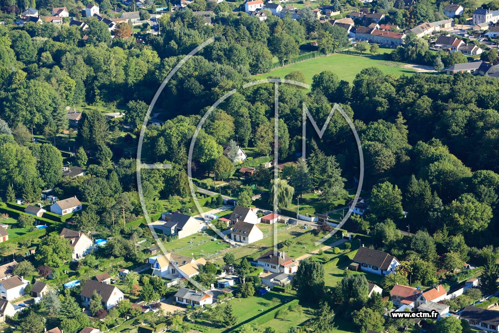 Photo arienne de zy-sur-Eure