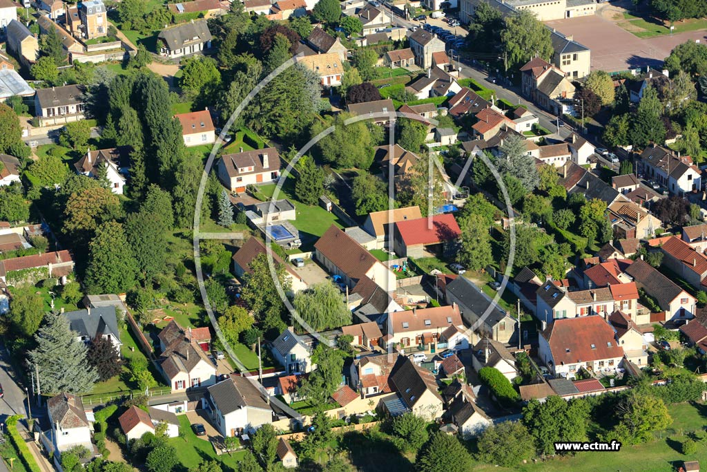 Photo arienne de zy-sur-Eure