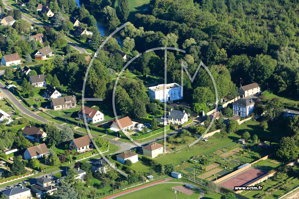 Photo arienne de zy-sur-Eure
