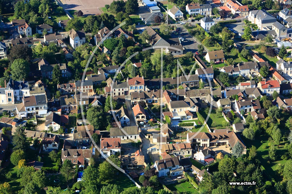Photo arienne de zy-sur-Eure