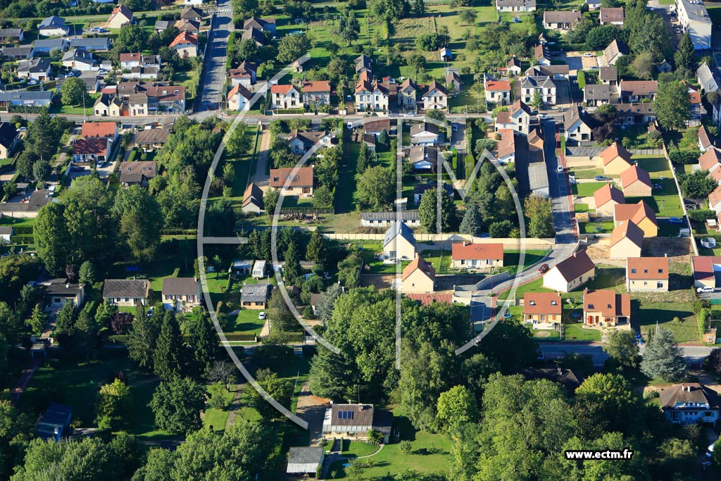 Photo arienne de zy-sur-Eure
