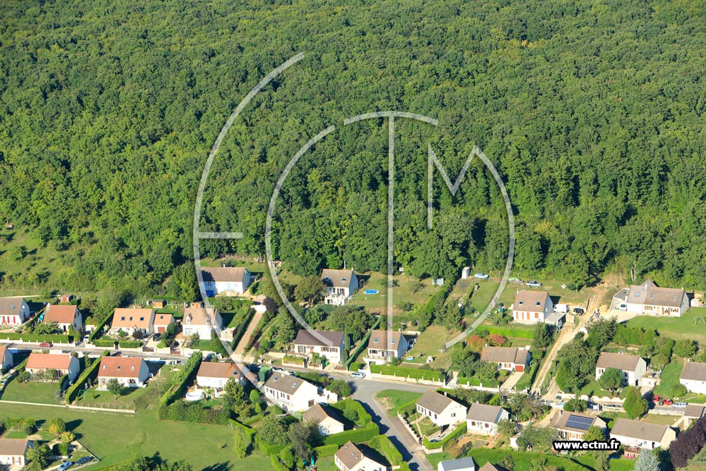 Photo arienne de zy-sur-Eure