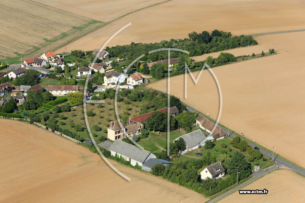 Photo arienne de Dreux (Flonville)