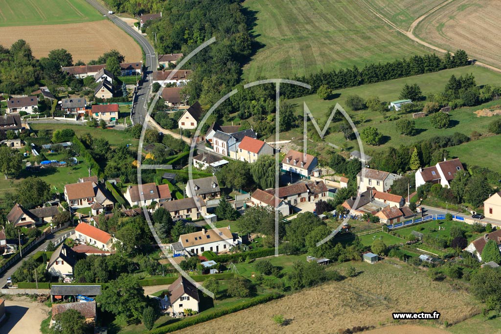 Photo arienne de Dreux (Flonville)