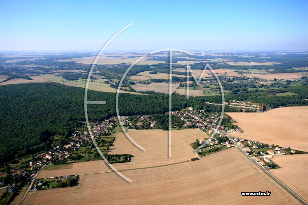 Photo arienne de Dreux (Les Hauts Buissons)