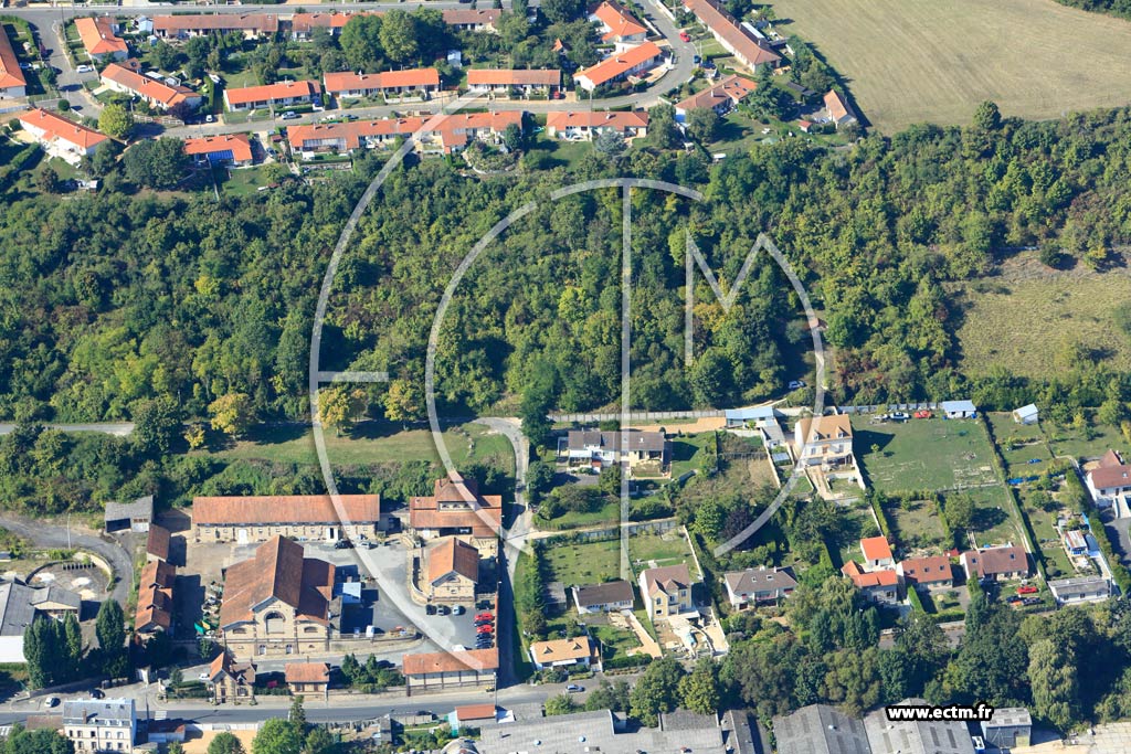 Photo arienne de Dreux (Quartier Falaise)