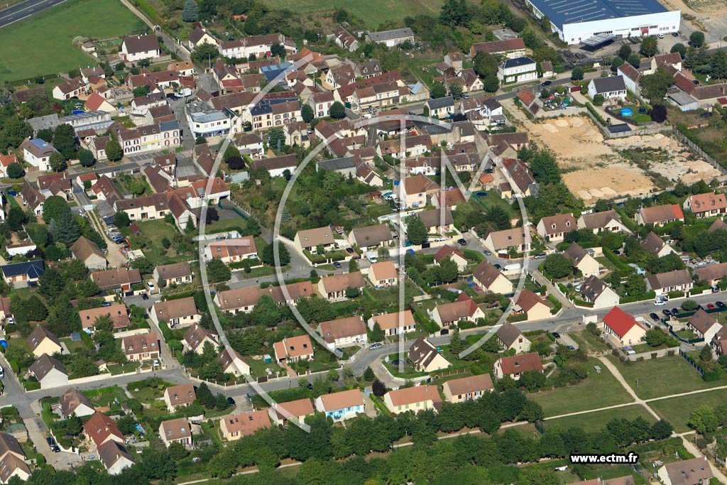 Photo arienne de Dreux (Quartier Les Fenots)