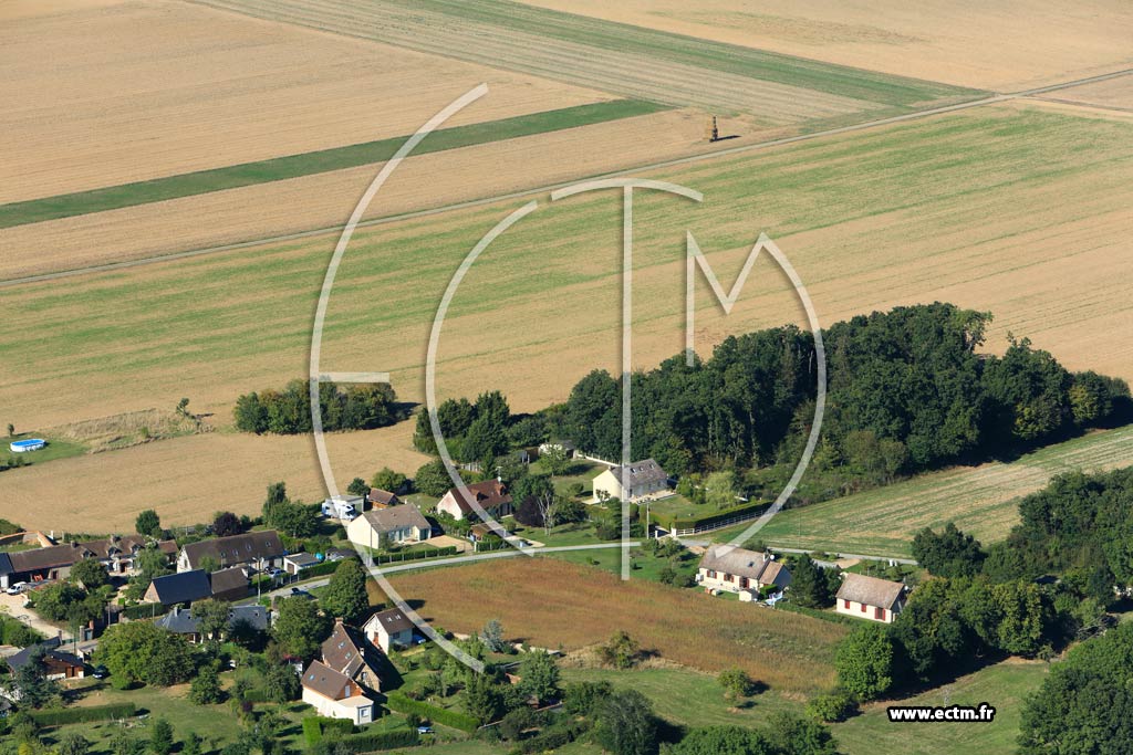 Photo arienne de Droisy (Les Ardillires)