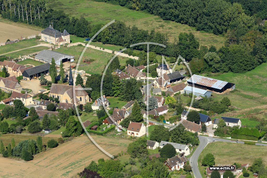 Photo arienne de Fontaine les Ribouts