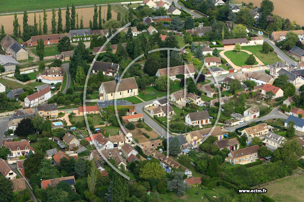 Photo arienne de Germainville