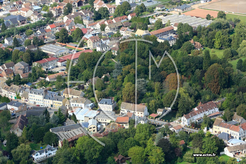 Photo arienne de Ivry la Bataille