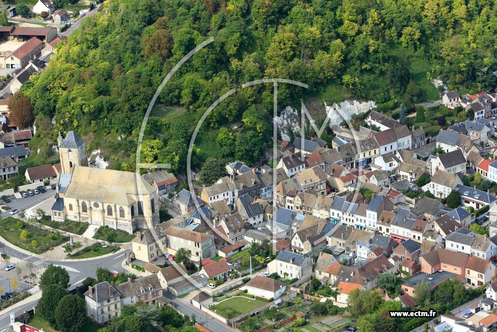 Photo arienne de Ivry la Bataille