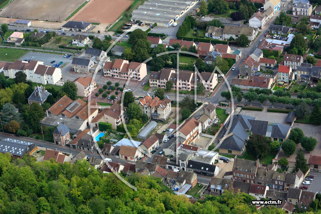 Photo arienne de Ivry la Bataille