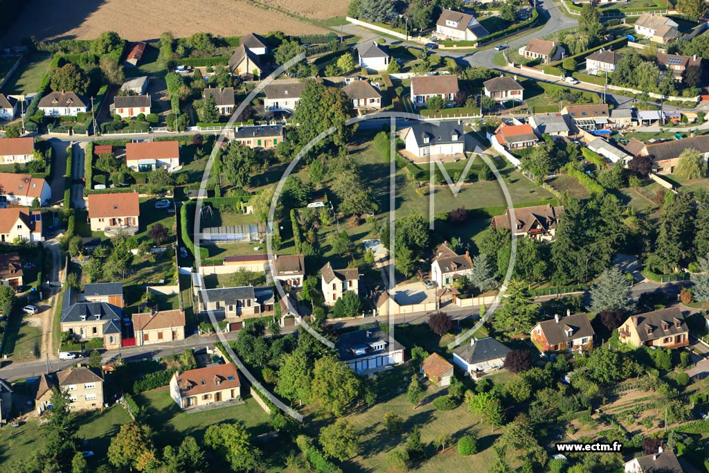 Photo arienne de La Madeleine-de-Nonancourt
