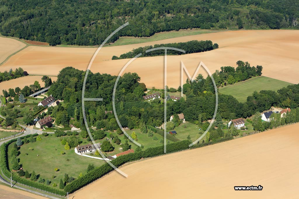 Photo arienne de La Madeleine-de-Nonancourt (La Coudrelle)