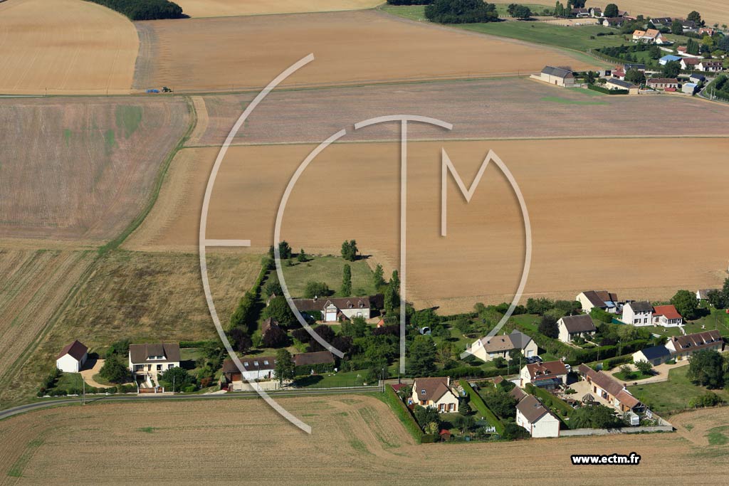 Photo arienne de La Madeleine-de-Nonancourt (La Maladrerie)