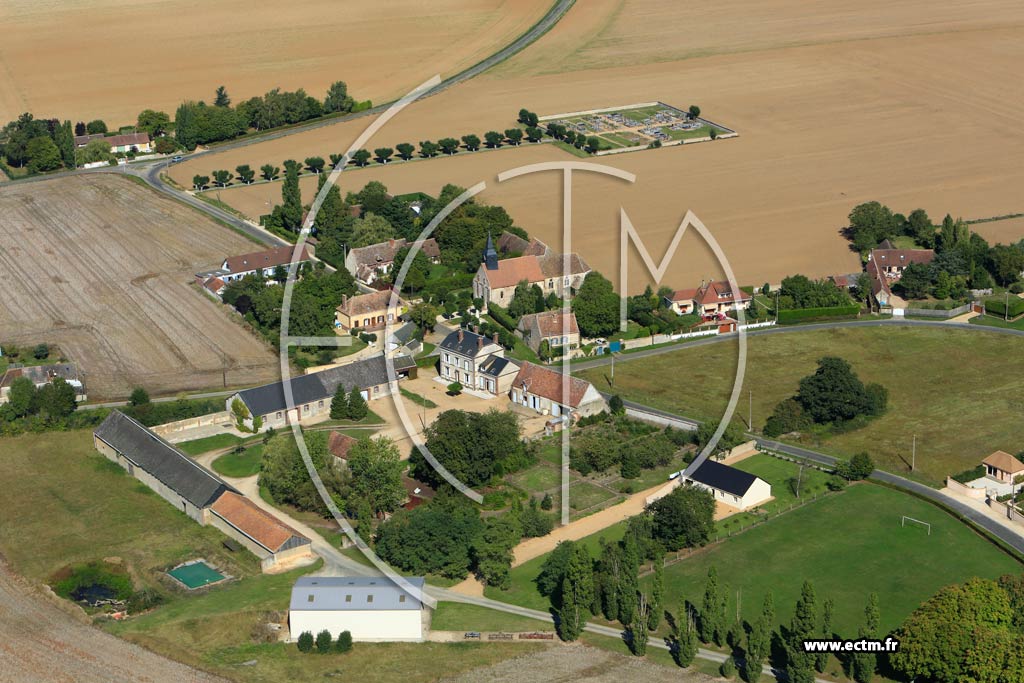 Photo arienne de Le Boullay-les-Deux-glises