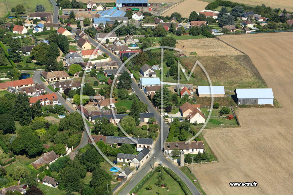 Photo arienne de Le Boullay-les-Deux-glises (Mondtour)