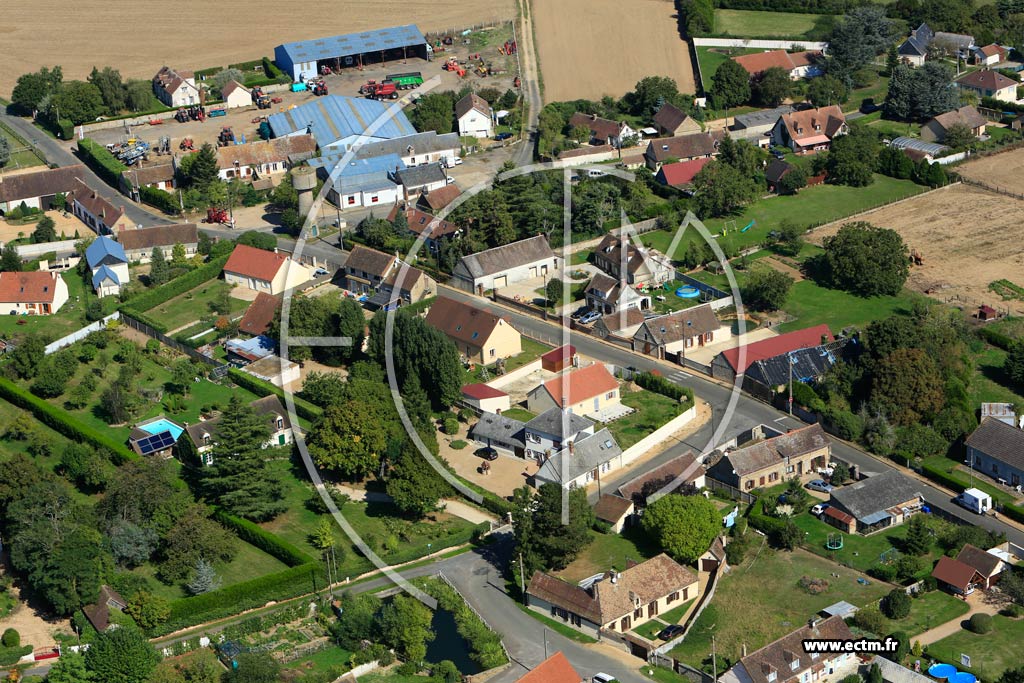 Photo arienne de Le Boullay-les-Deux-glises (Mondtour)