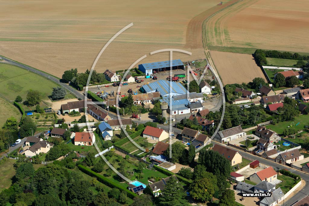 Photo arienne de Le Boullay-les-Deux-glises (Mondtour)