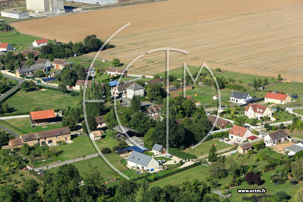 Photo arienne de Marcilly-la-Campagne (Beauc)