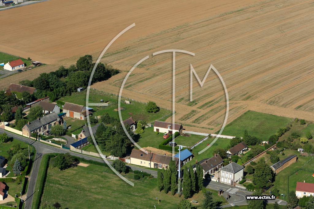 Photo arienne de Marcilly-la-Campagne (Beauc)