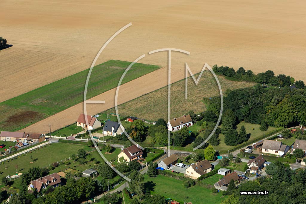 Photo arienne de Marcilly-la-Campagne (Beauc)