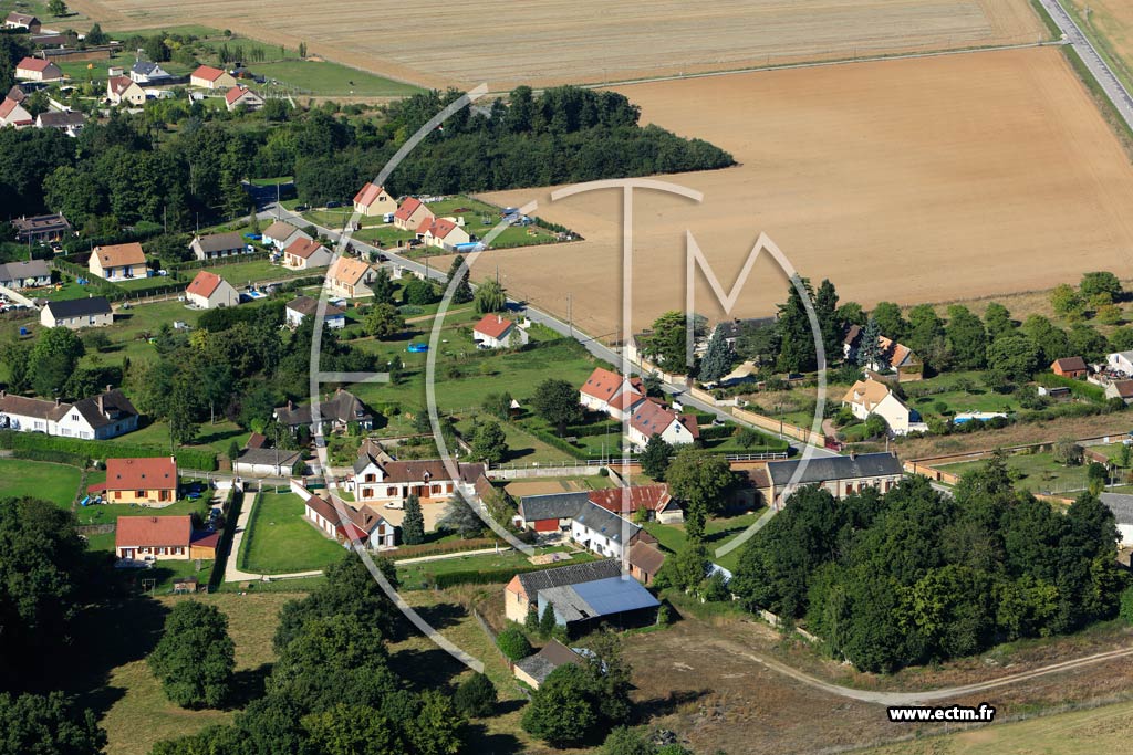 Photo arienne de Marcilly-la-Campagne (Le Moussel)