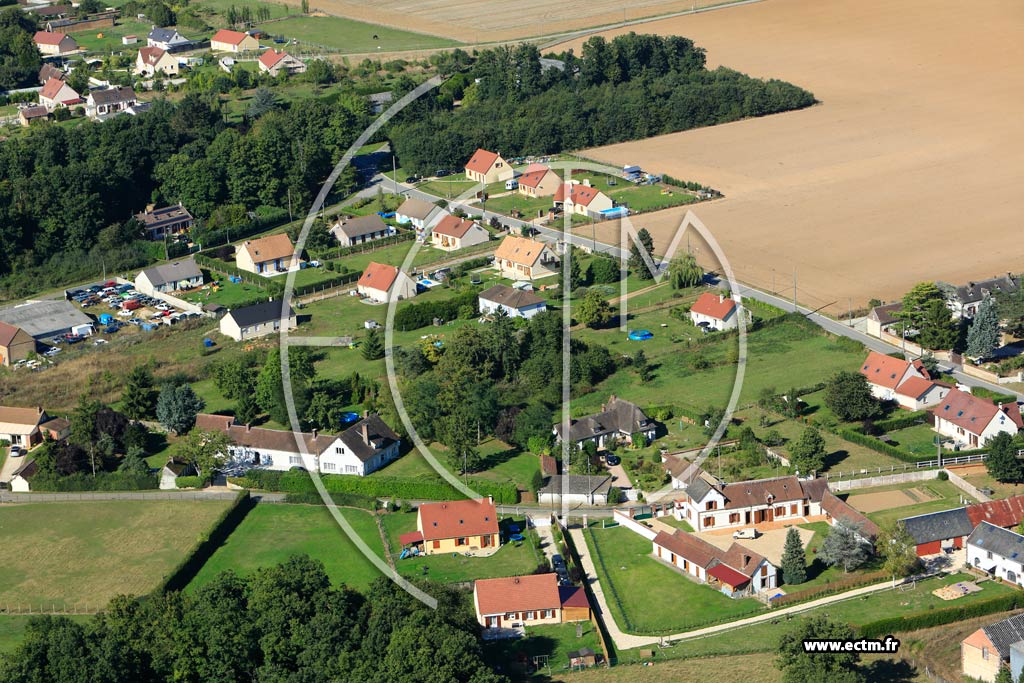 Photo arienne de Marcilly-la-Campagne (Le Moussel)