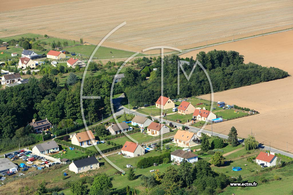 Photo arienne de Marcilly-la-Campagne (Le Moussel)