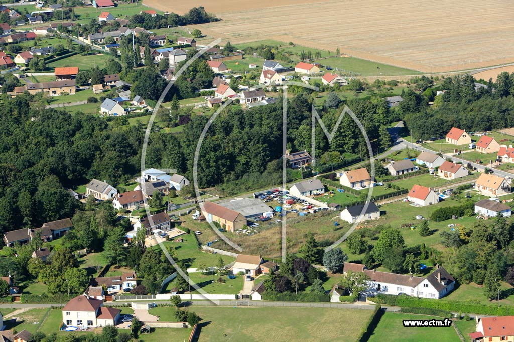Photo arienne de Marcilly-la-Campagne (Le Moussel)