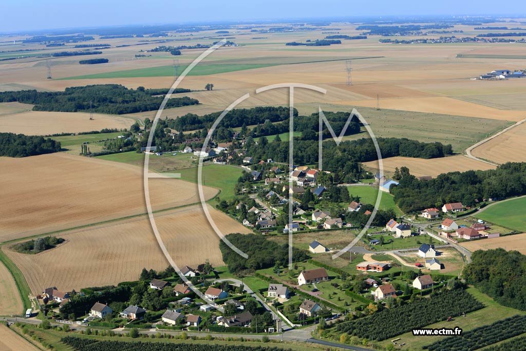 Photo arienne de Marcilly-la-Campagne (Le Souchet)