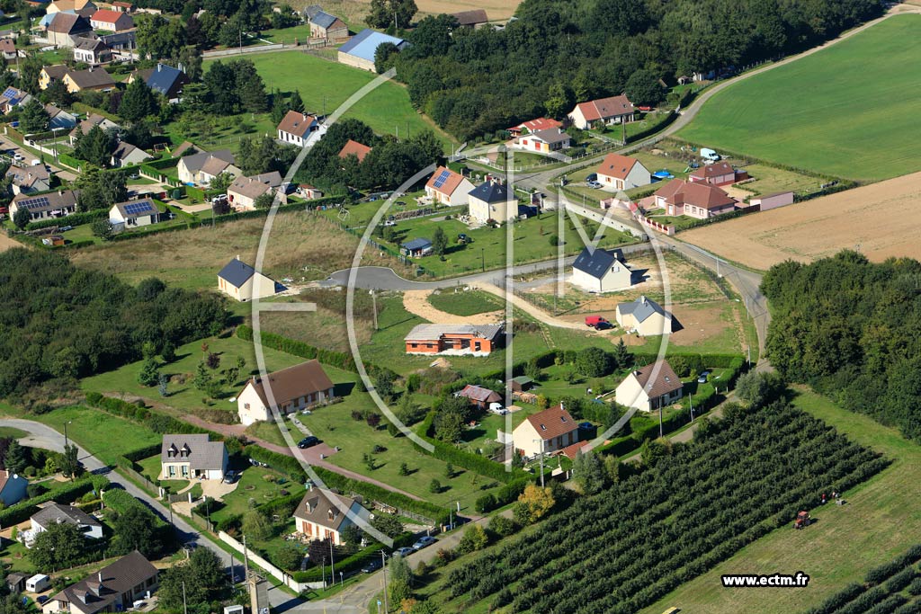 Photo arienne de Marcilly-la-Campagne (Le Souchet)