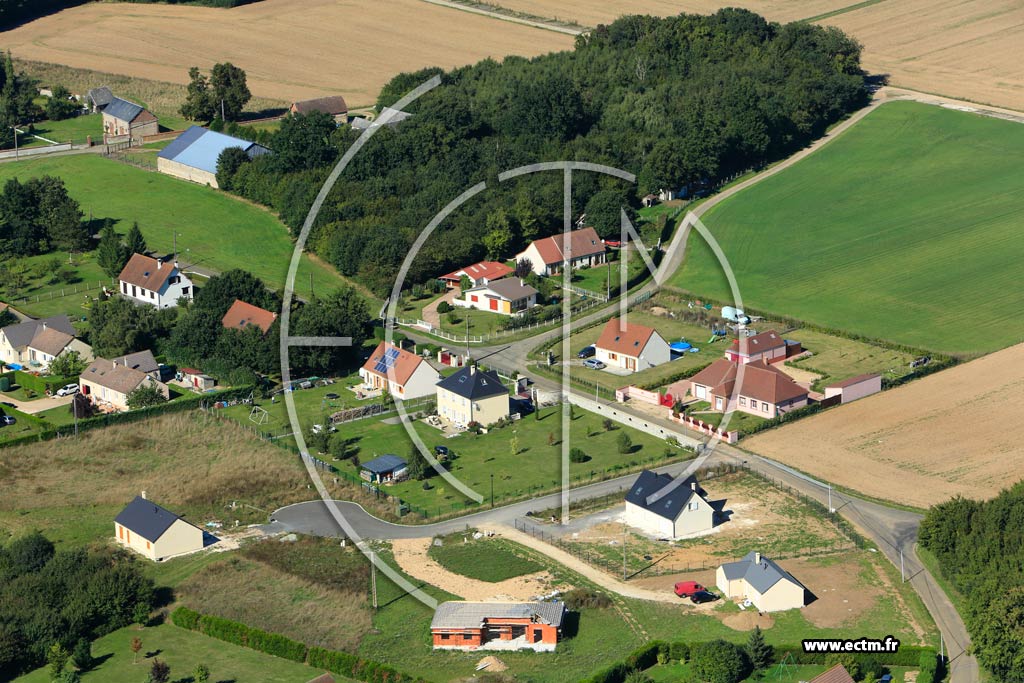 Photo arienne de Marcilly-la-Campagne (Le Souchet)