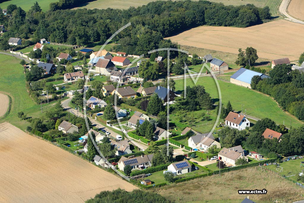 Photo arienne de Marcilly-la-Campagne (Le Souchet)