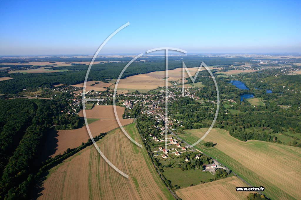 Photo arienne de Marcilly-sur-Eure