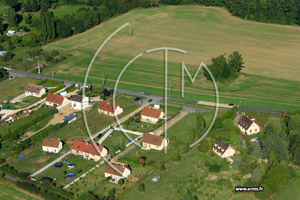 Photo arienne de Marcilly-sur-Eure