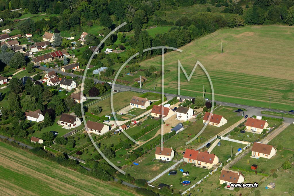 Photo arienne de Marcilly-sur-Eure