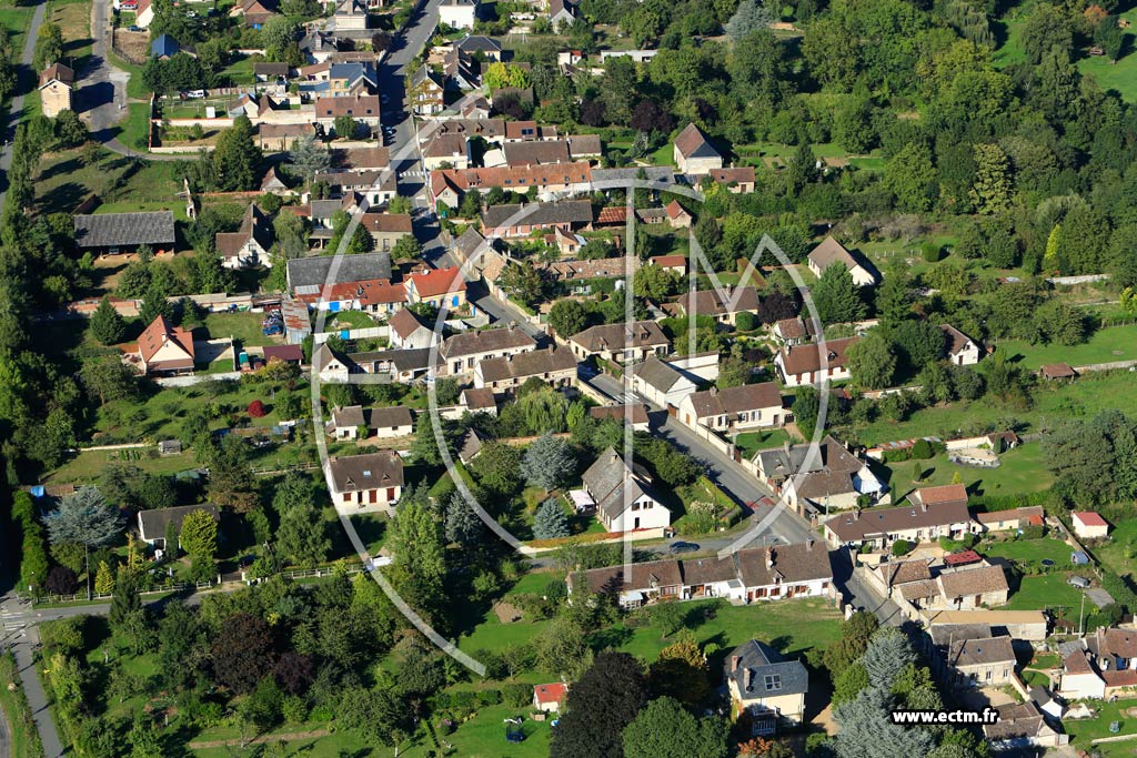 Photo arienne de Marcilly-sur-Eure